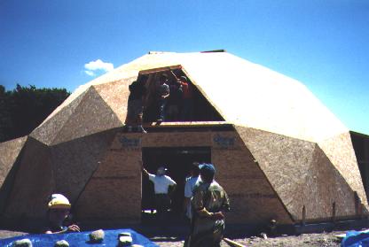 Installing the dormer